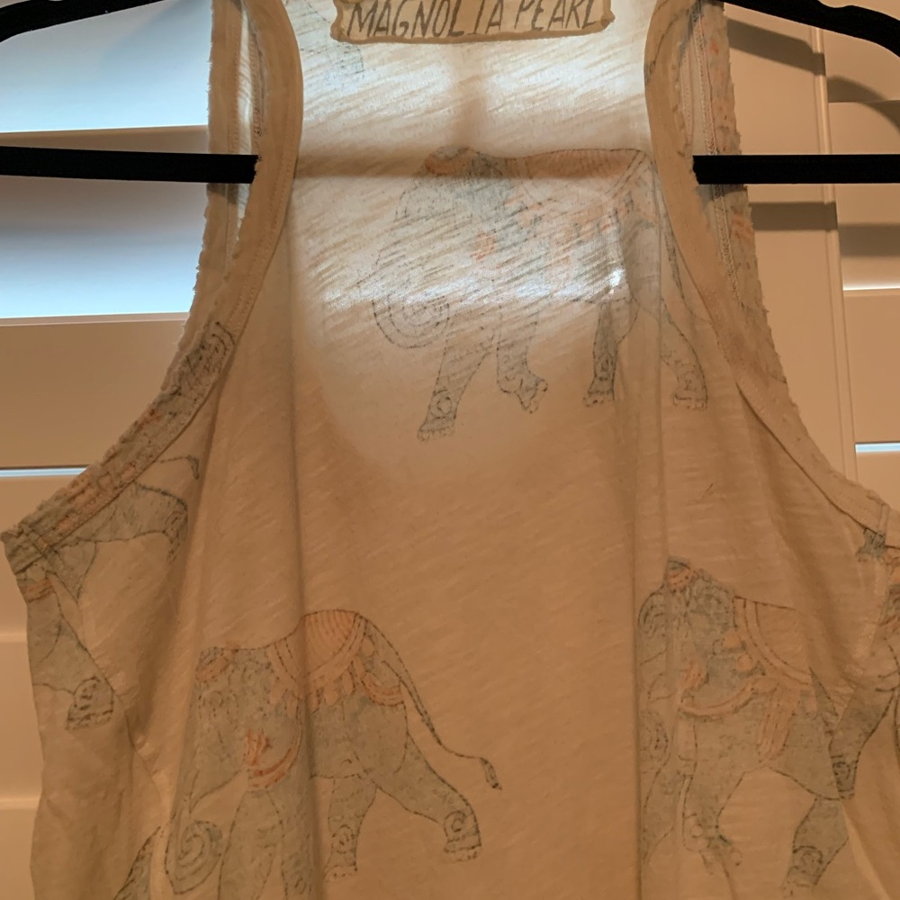 Magnolia Pearl Razorback Tank Dress with Elephants - Picture 4 of 7